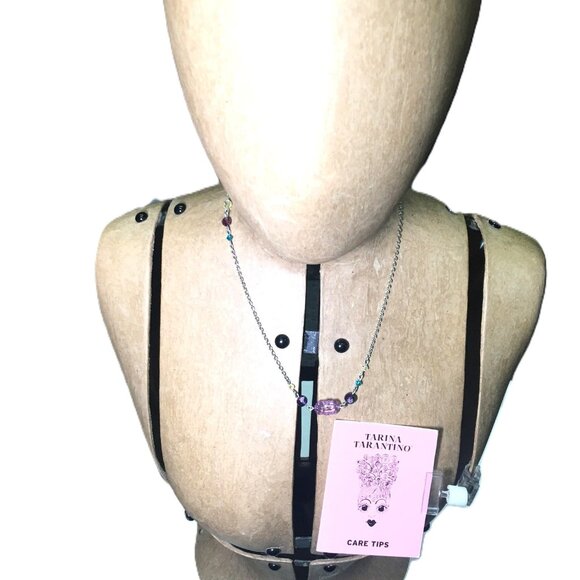 🛑 TARINA TARANTINO Designer ➕🆒 NECKLACE Beaded Tourmaline Vintage 💸BUYNOW‼️ - Picture 9 of 16